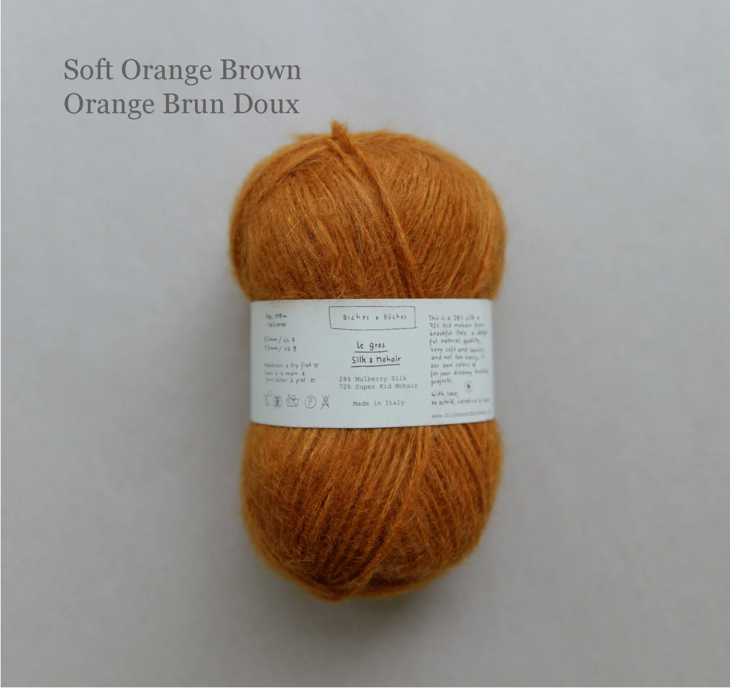 Biches & Bûches Le Gros Silk and Mohair