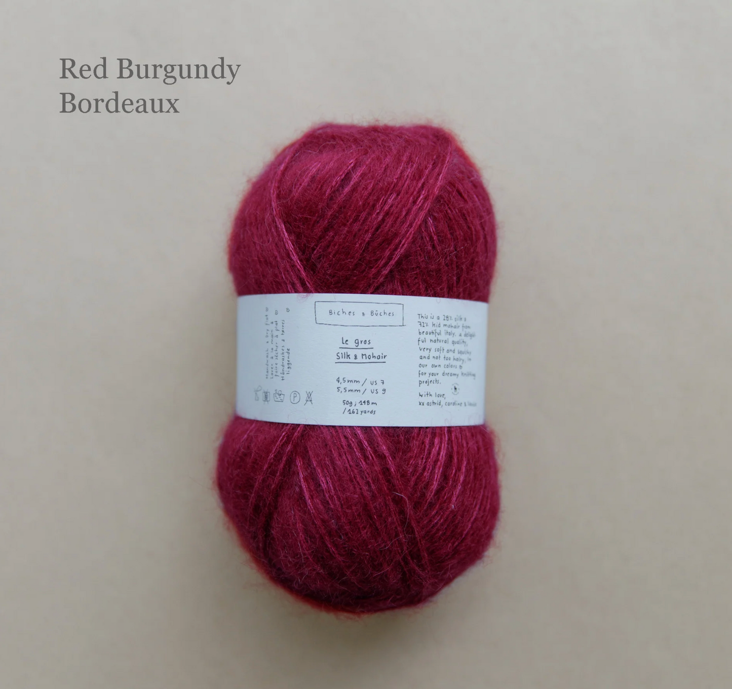 Biches & Bûches Le Gros Silk and Mohair