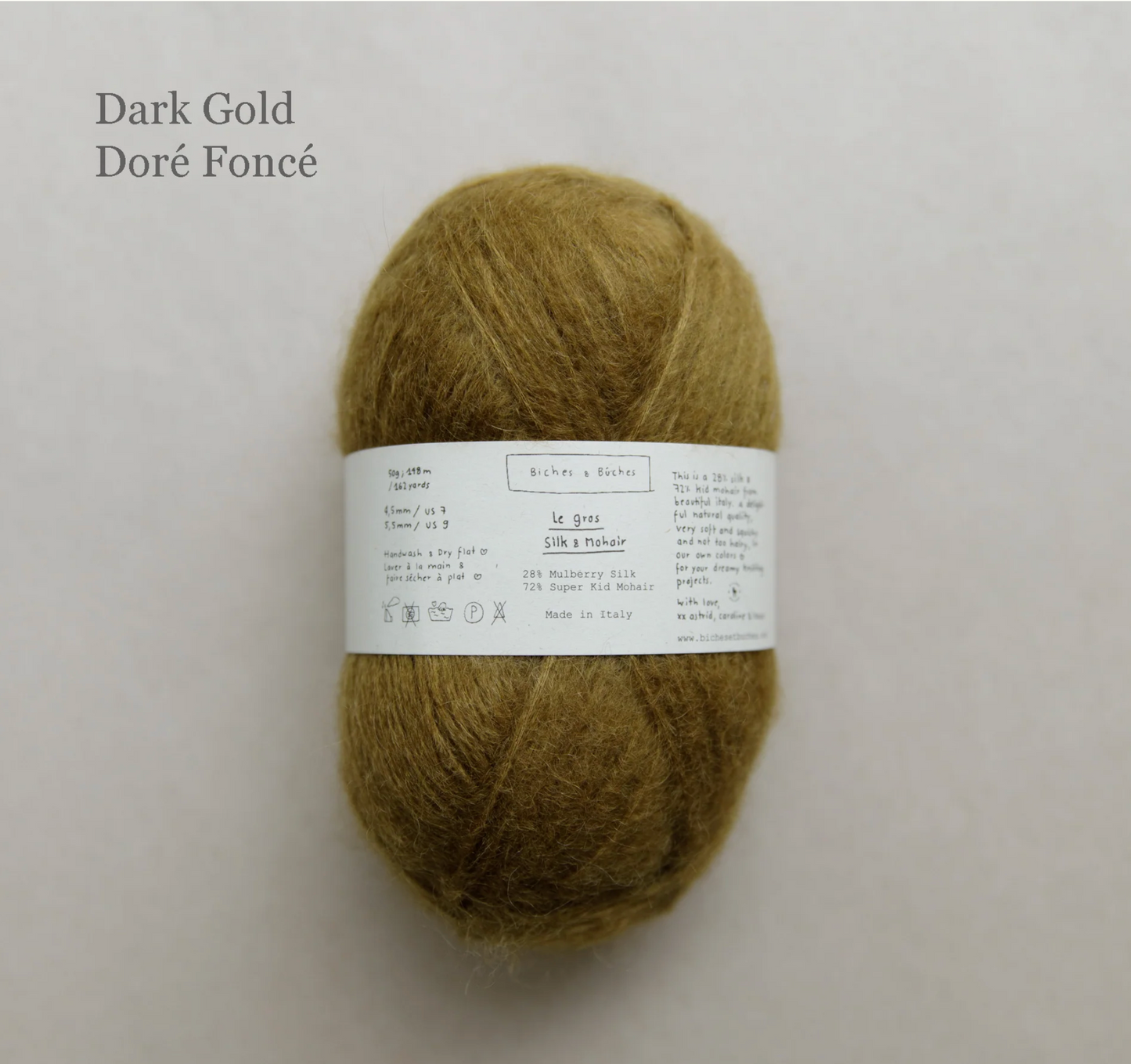 Biches & Bûches Le Gros Silk and Mohair