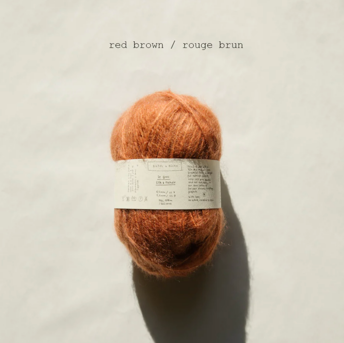 Biches & Bûches Le Gros Silk and Mohair