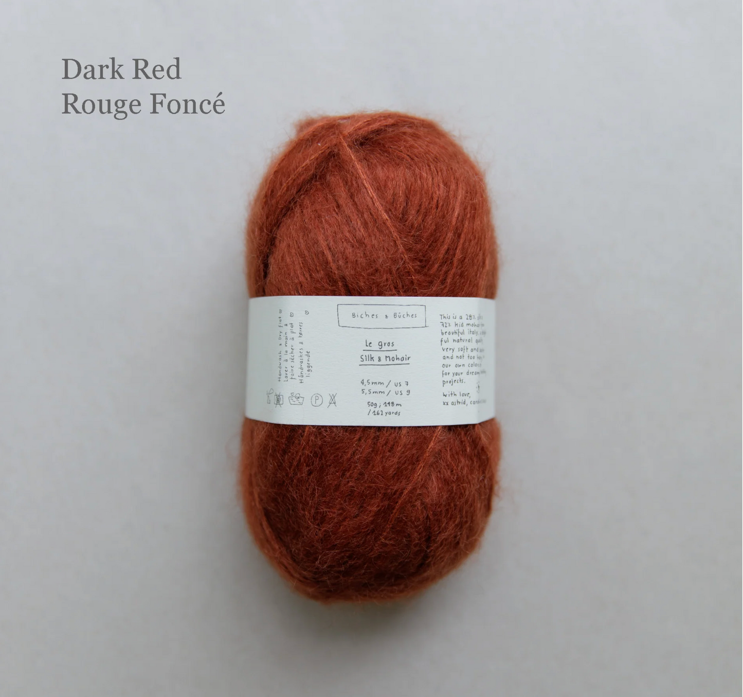 Biches & Bûches Le Gros Silk and Mohair