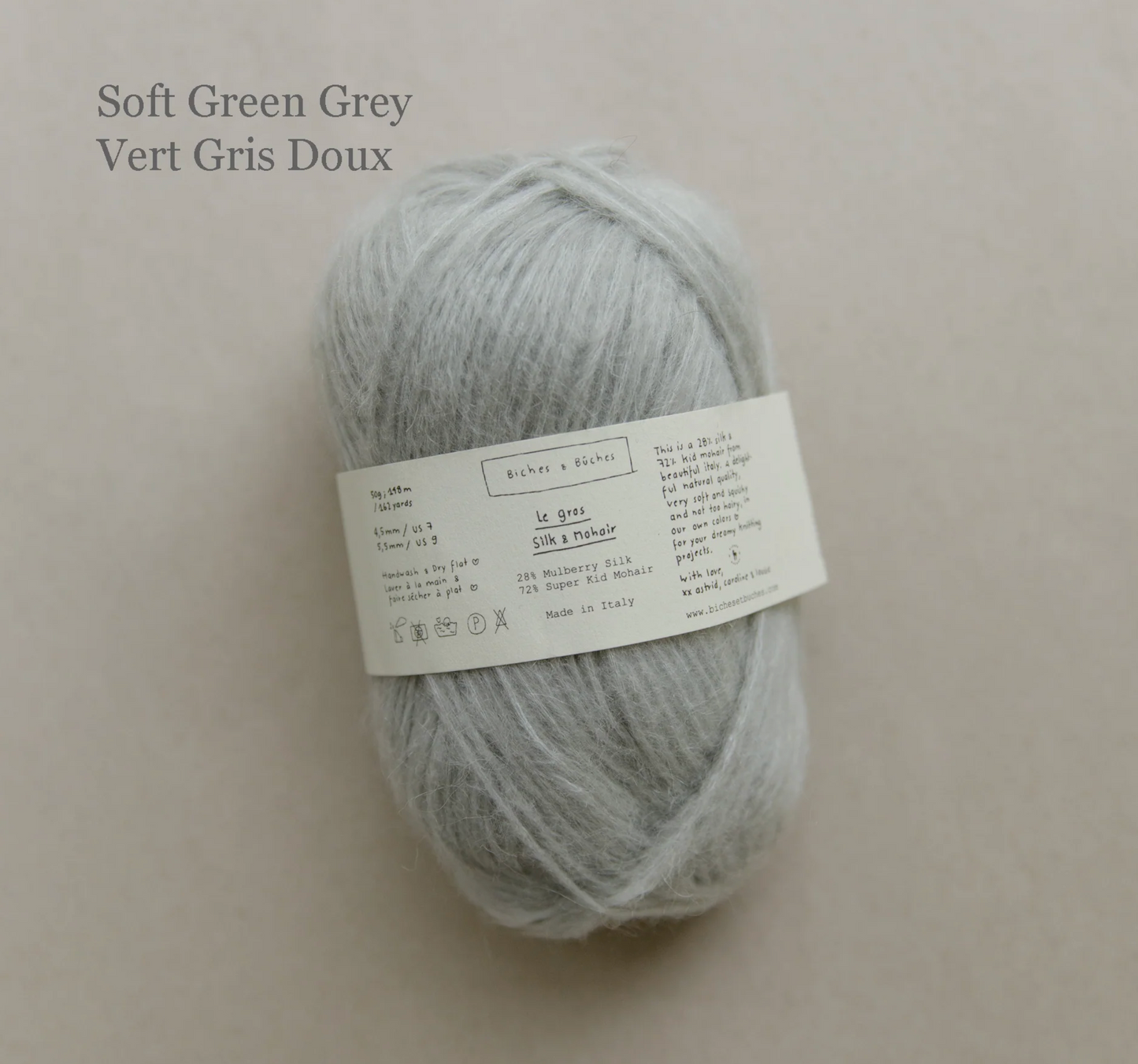 Biches & Bûches Le Gros Silk and Mohair